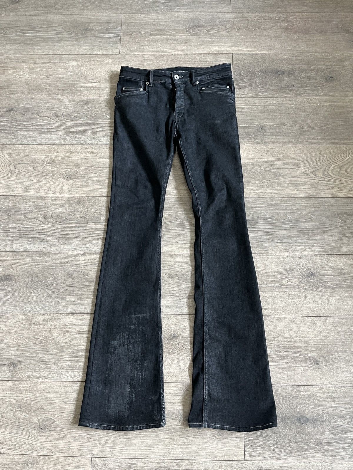 Rick Owens Rick owens tyrone bootcut denim Size US 31 - 1 Thumbnail