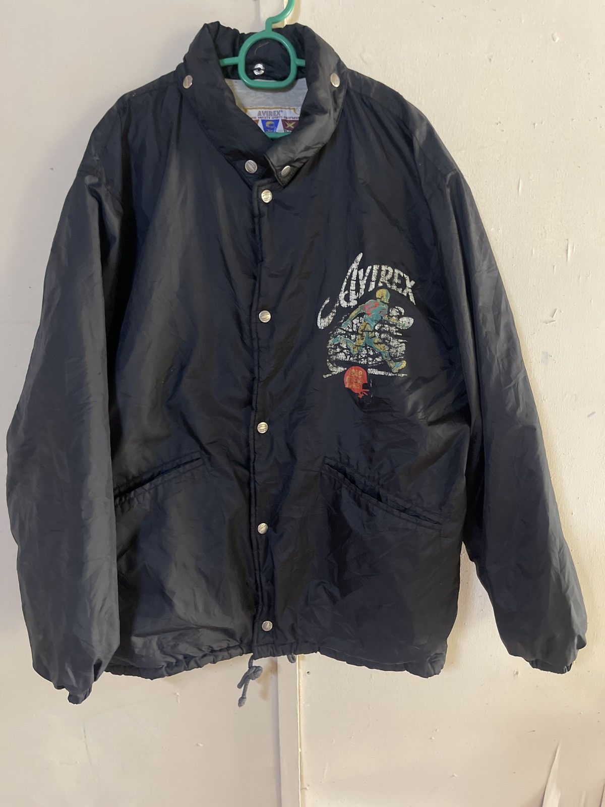 Vintage Vintage avirex varsity jacket Size US XL / EU 56 / 4 - 1 Thumbnail