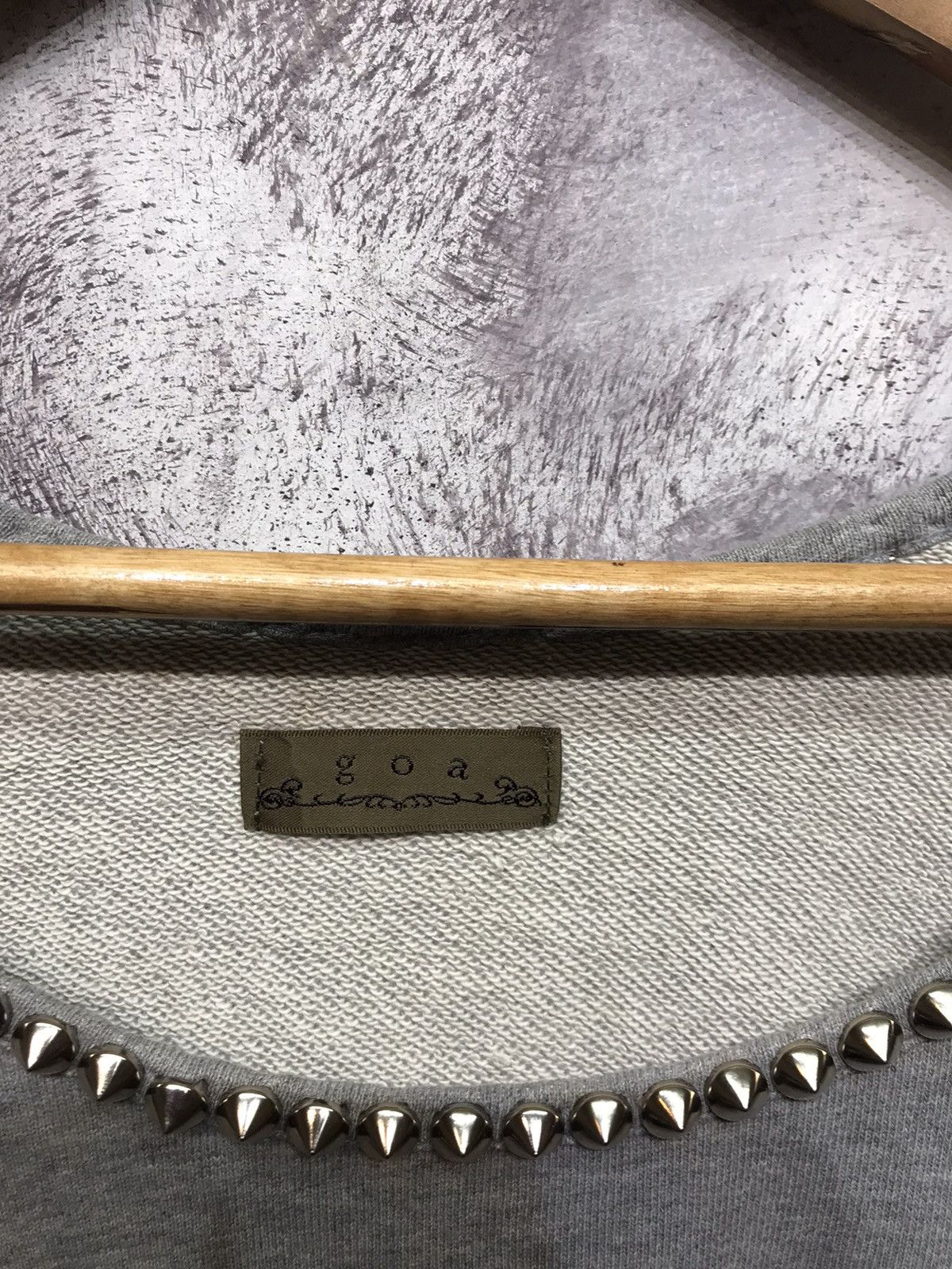 If Six Was Nine × Japanese Brand GOA spike sweatshirt Size ONE SIZE - 4 Thumbnail