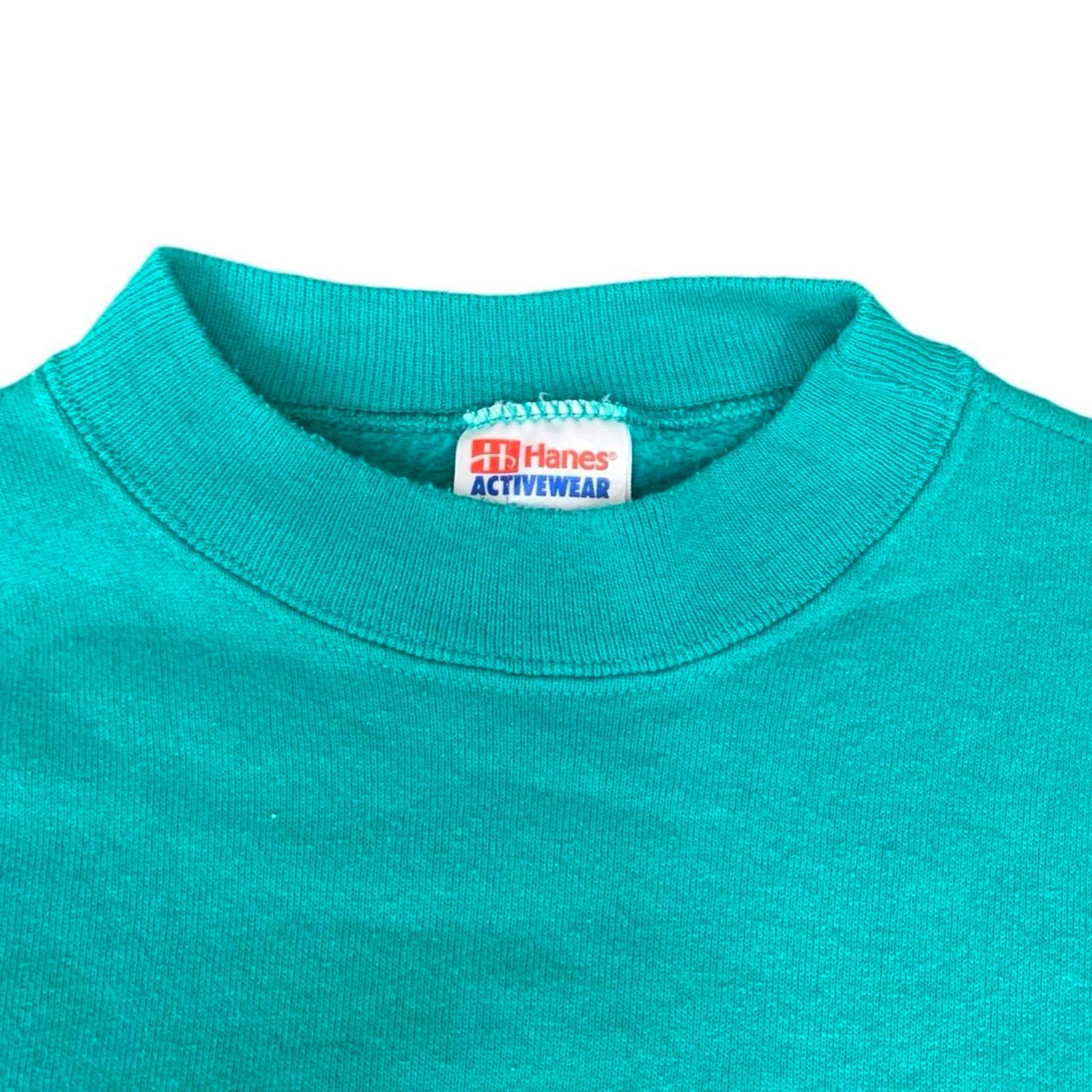 Hanes × Vintage Vintage 90s Crewneck Size US L / EU 52-54 / 3 - 4 Thumbnail