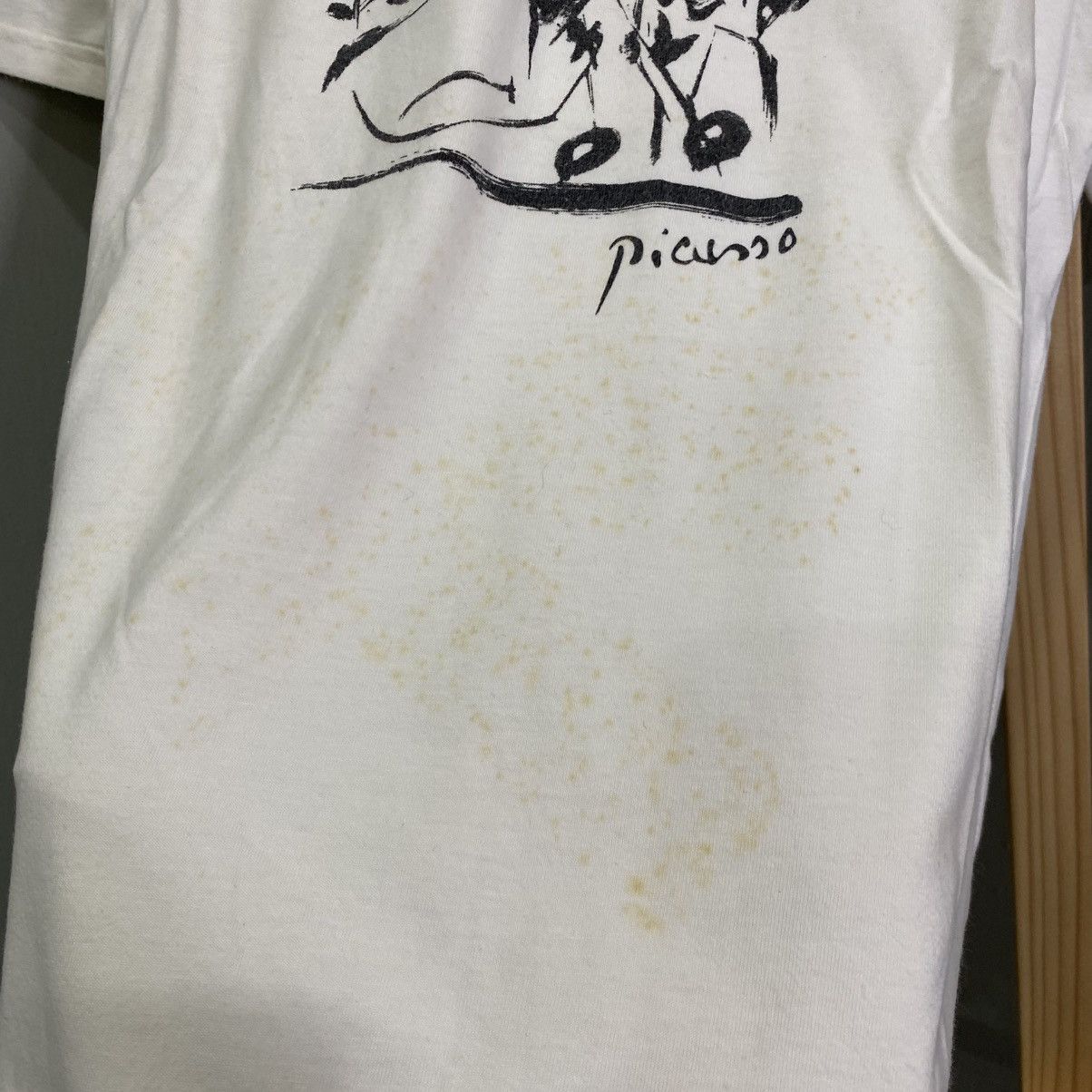 Paloma Picasso Vintage Pablo Picasso Faune Aux Branchages Graphic T Shirt Size US M / EU 48-50 / 2 - 5 Thumbnail