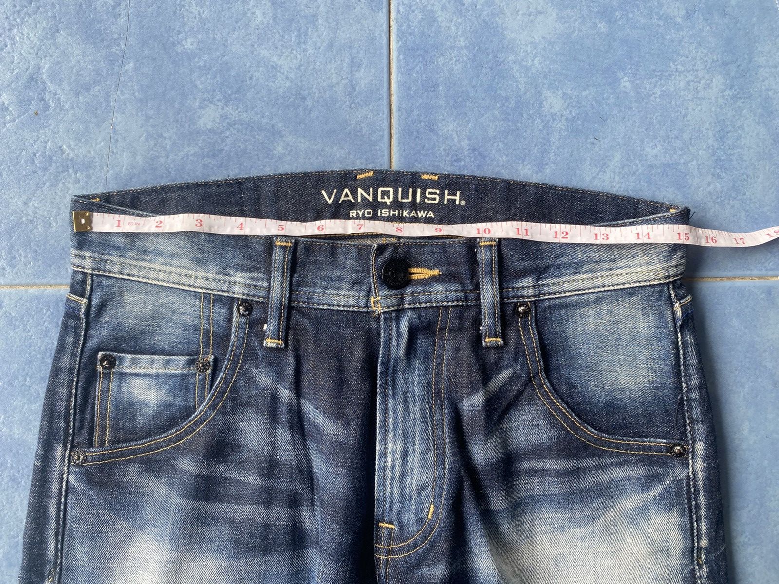 Fragment Design × Vanquish Vanquish By Ryo Ishikawa Denim Size US 30 / EU 46 - 10 Thumbnail