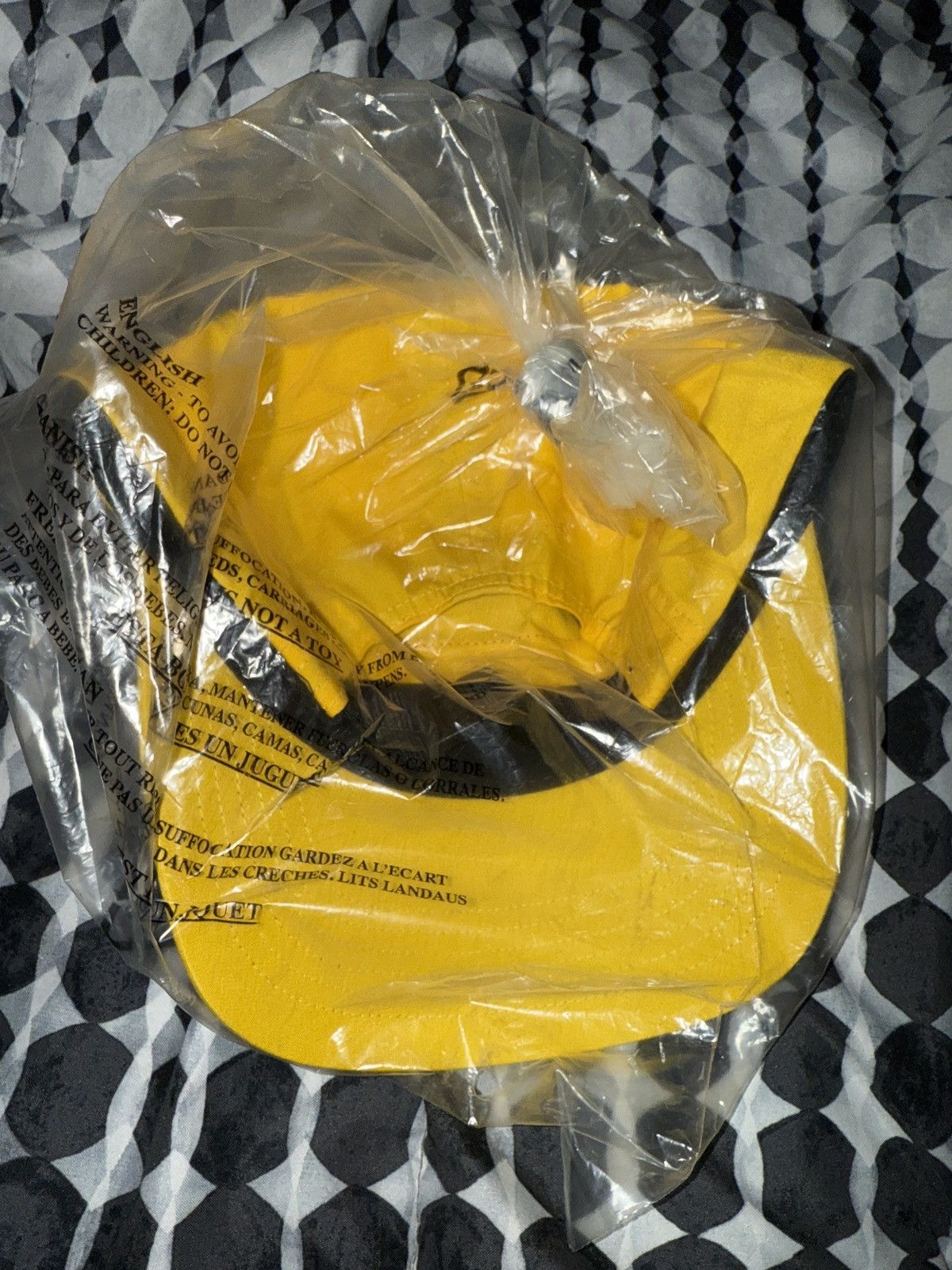 Supreme Supreme Reversed Label Camp Cap Yellow Size ONE SIZE - 3 Thumbnail