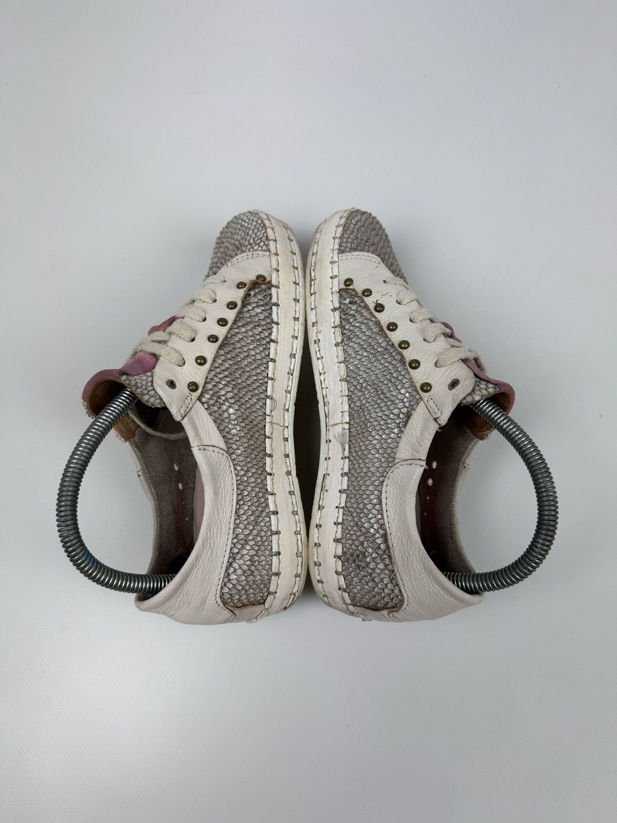 A.S.98 A.S.98 Snake Skin Low-Top Sneakers Size 37 Size US 7 / IT 37 - 7 Thumbnail