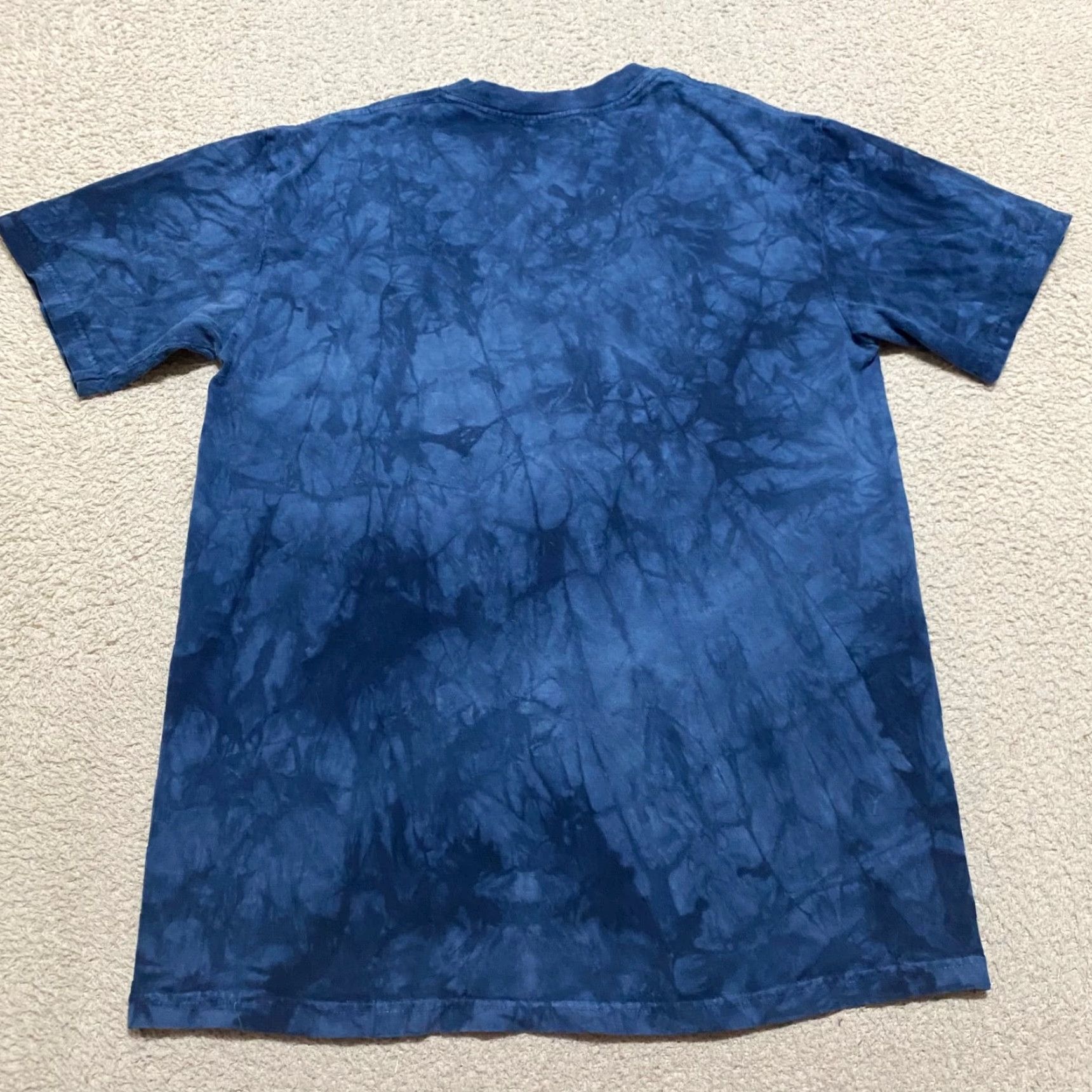 The Mountain The Mountain Mens T-Shirt Small Blue Tie-Dye Dog Lab Love Crew Neck 100% Cotton Shirt Mens Small Blue Tie-Dye Dog Lab Love Animals 90s Hippie Style Size US S / EU 44-46 / 1 - 2 Thumbnail