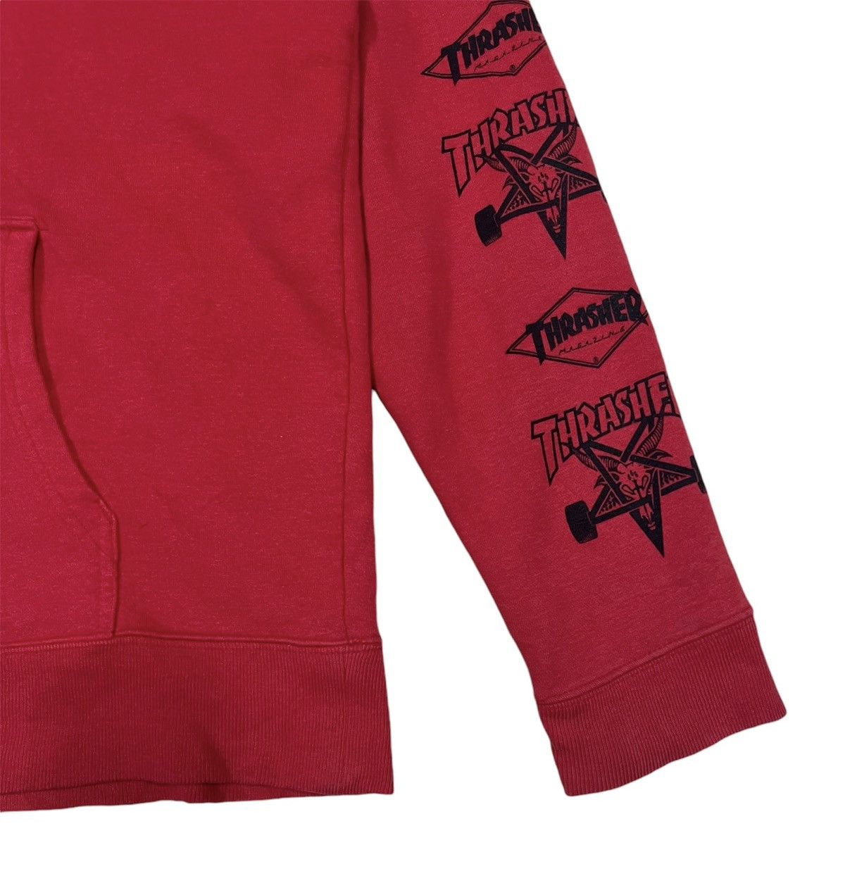 Thrasher × Vintage Thrasher streetwear hoodie Size US L / EU 52-54 / 3 - 7 Thumbnail