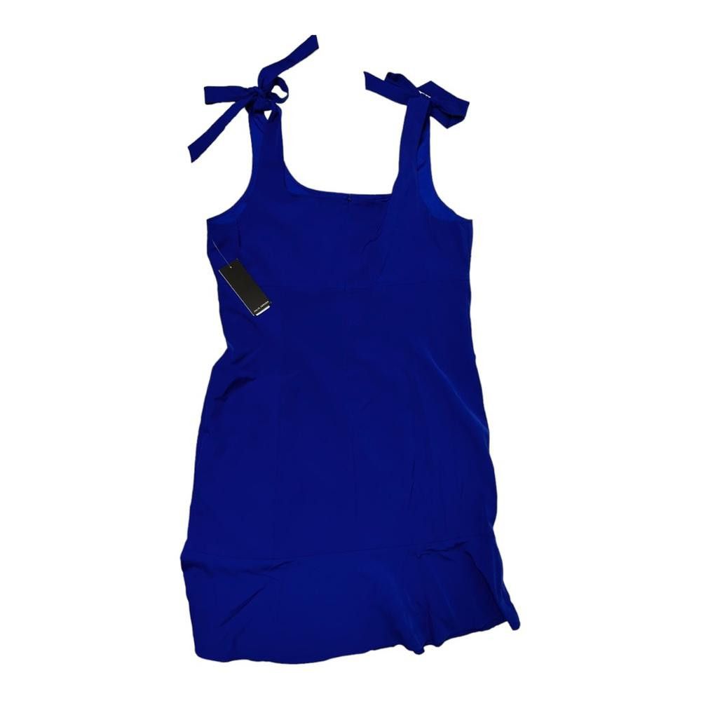 Designer Julia Jordan l NWT Tie Ruffle Hem Dress Size 16 Size XXL / US 16-18 / IT 52-54 - 3 Thumbnail