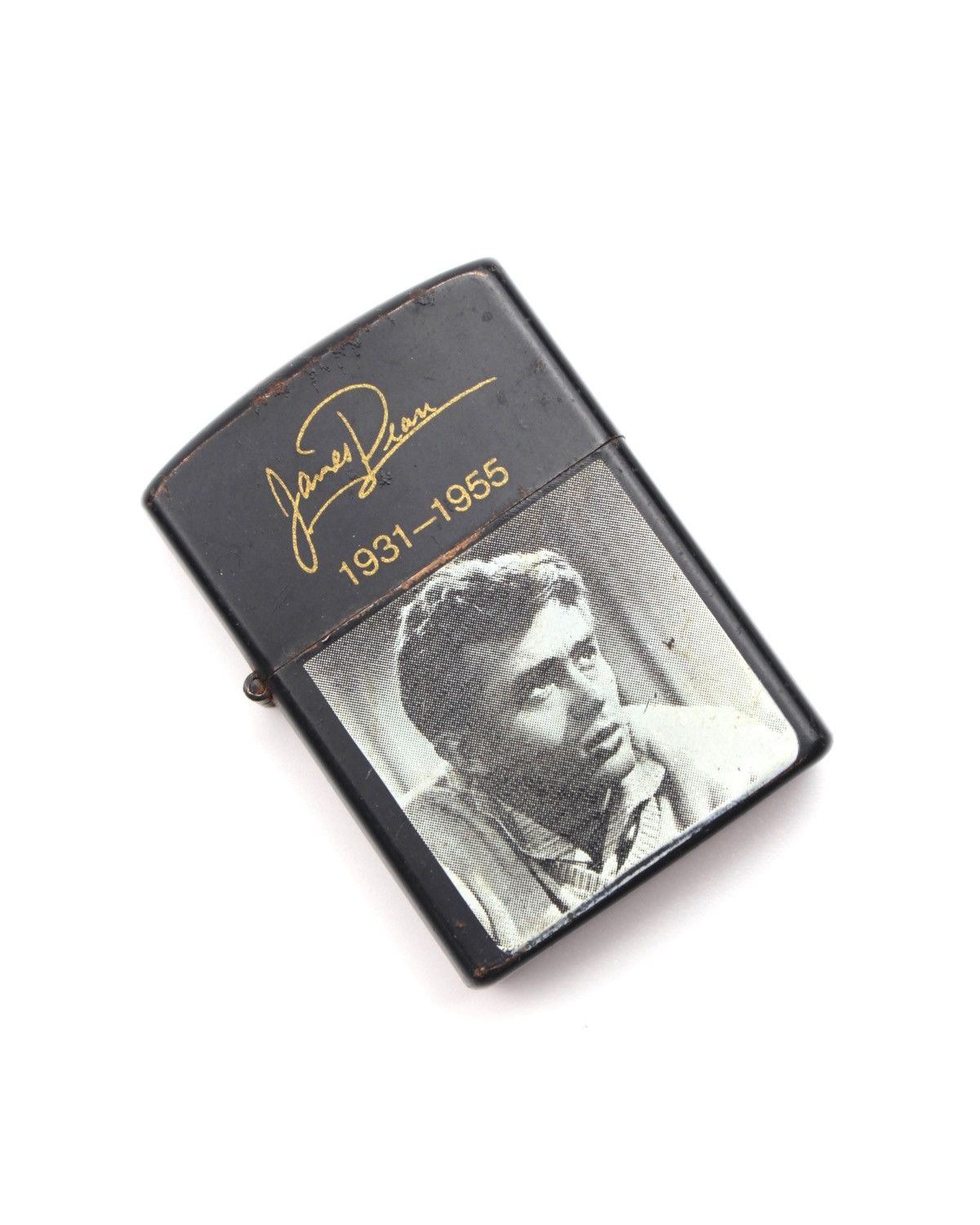 Vintage 2000S JAPANESE MADE BLACK JAMES DEAN SIGNATURE LIGHTER Size ONE SIZE - 3 Thumbnail