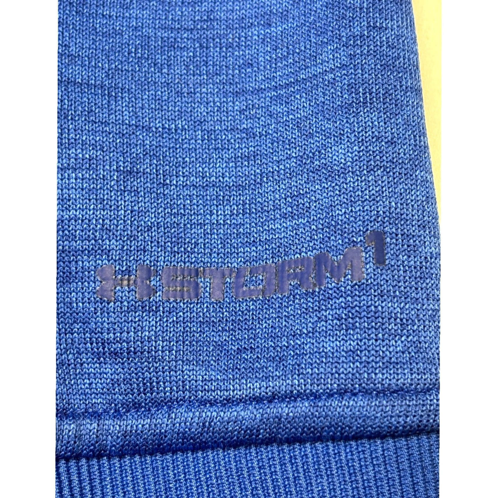 Under Armour Under Armour Pullover Sweater 1/4 Zip Blue Long Sleeve Loose Fit L Mens Size US L / EU 52-54 / 3 - 7 Thumbnail