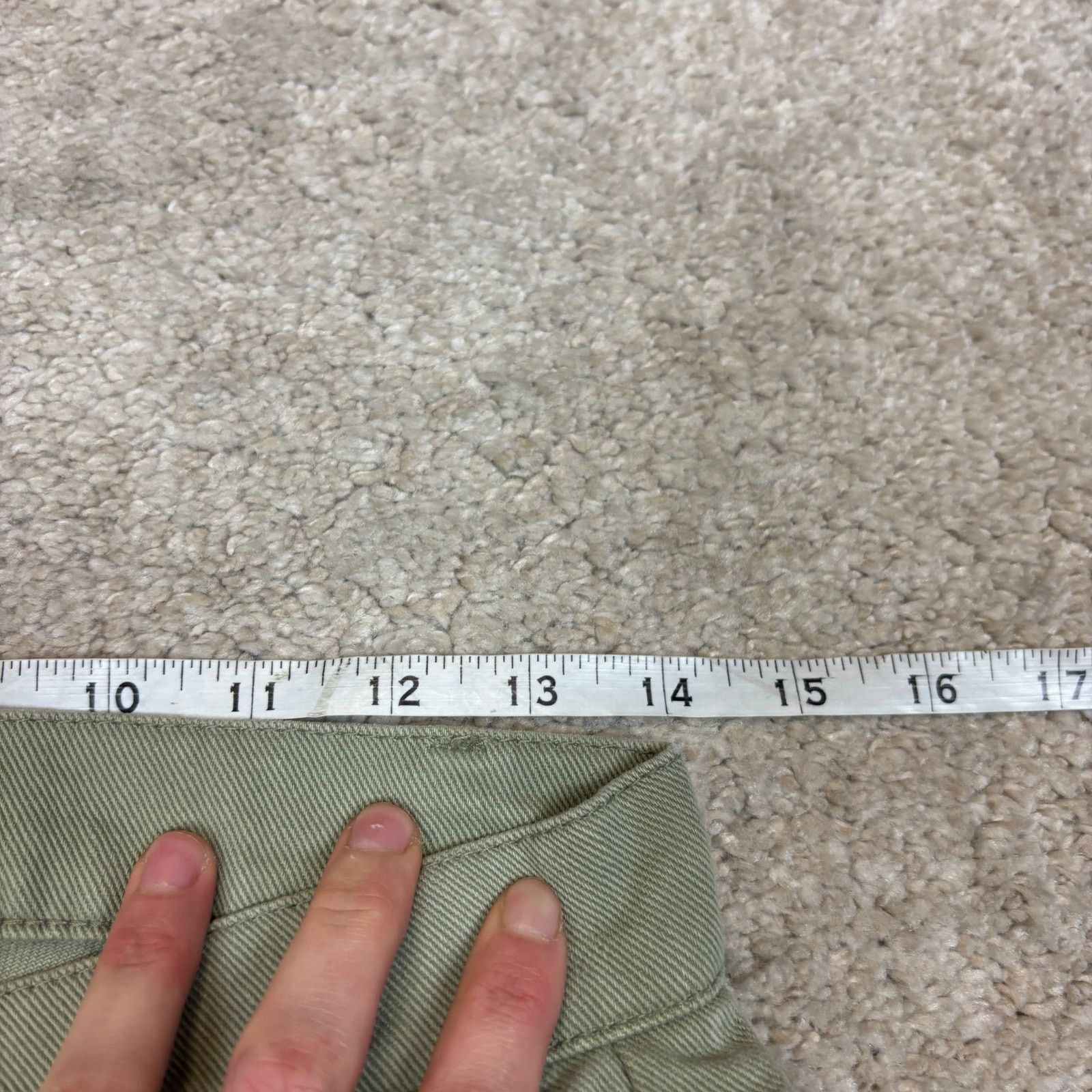 Alex Crane Alex Crane Canvas Cham Green Chino Pants Men's 28x29 Size US 28 / EU 44 - 5 Thumbnail