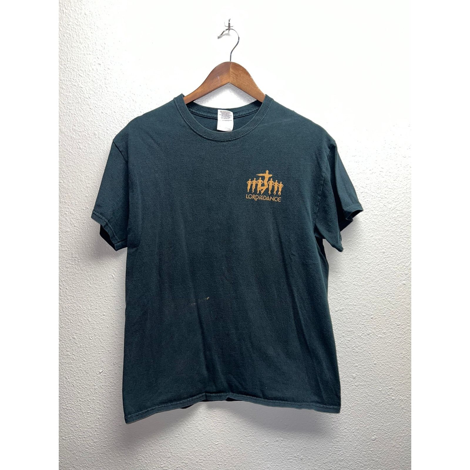 Gildan Lord Of The Dance Shirt May God Hold You Jesus Church Tee M Size US M / EU 48-50 / 2 - 1 Thumbnail