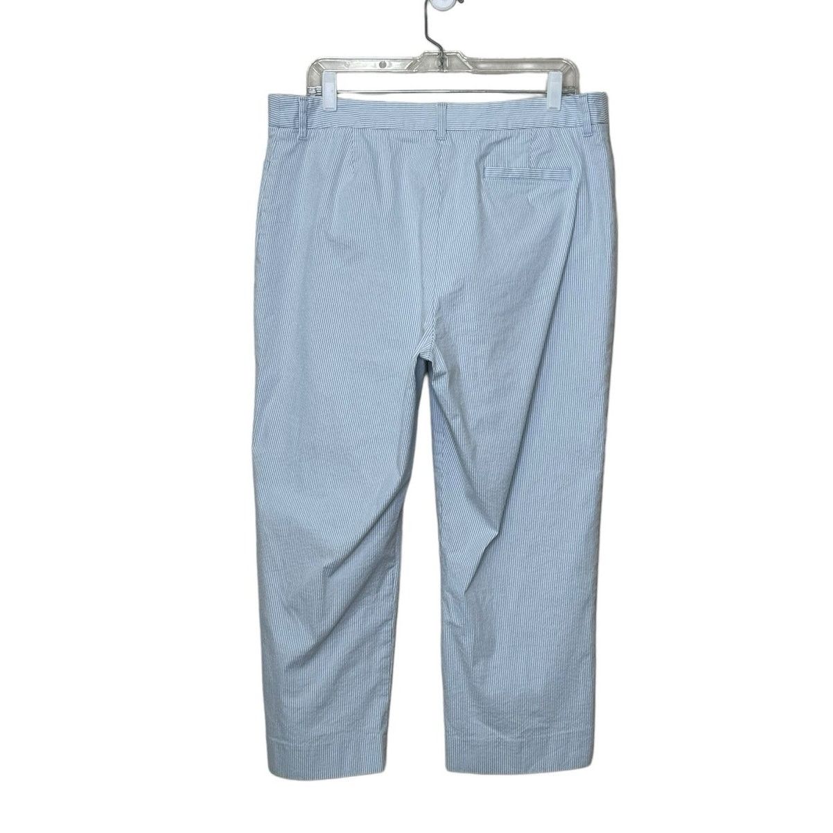 Jones New York Jones New York pinstripes cropped casual pants size 16 Size 35" - 2 Thumbnail