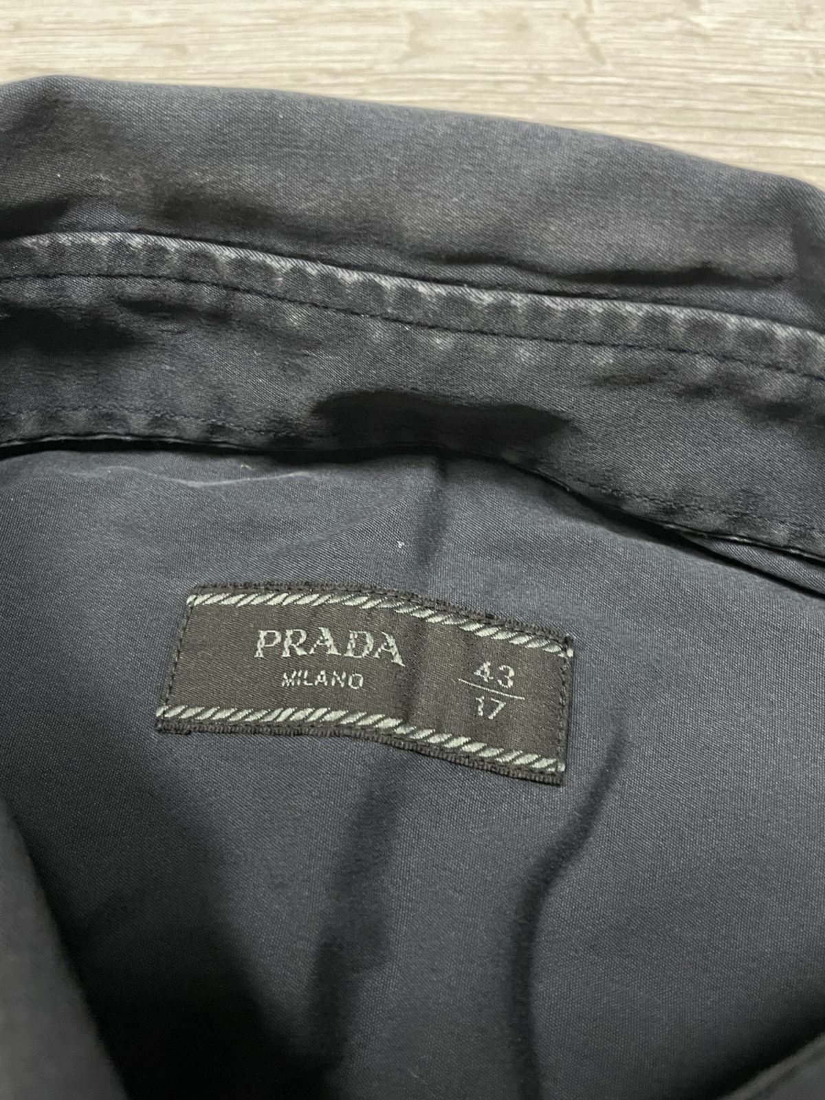 Prada Prada milano vintage shirt buttons Size US L / EU 52-54 / 3 - 5 Thumbnail