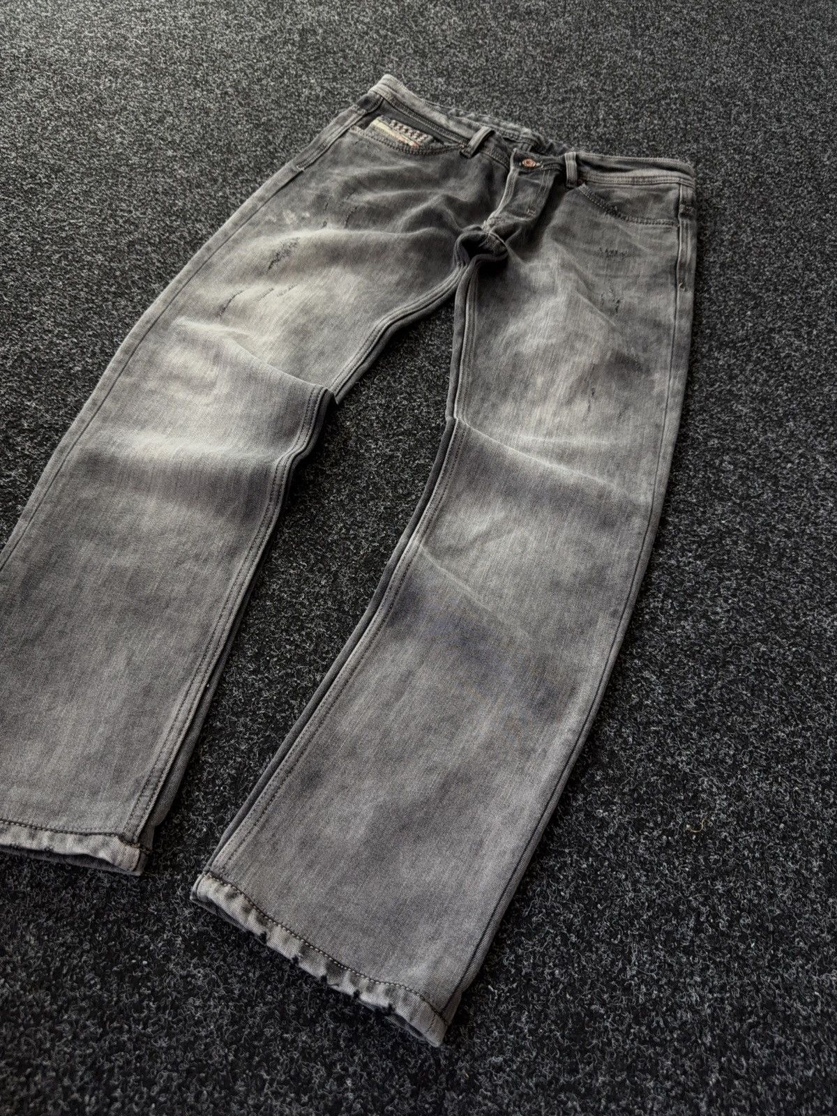 Designer × Diesel × Japanese Brand Diesel Viker Faded Denim Vintage Jeans I.g.b. Style Size US 33 - 3 Thumbnail