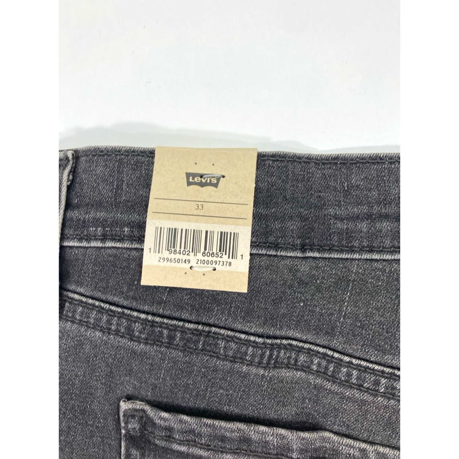 Levi's Levi's Mid Length Cutoff Shorts Women Size 33X7 Gray Denim Stretch Slim Fit NWT Size 24" / US 00 / IT 34 - 5 Thumbnail