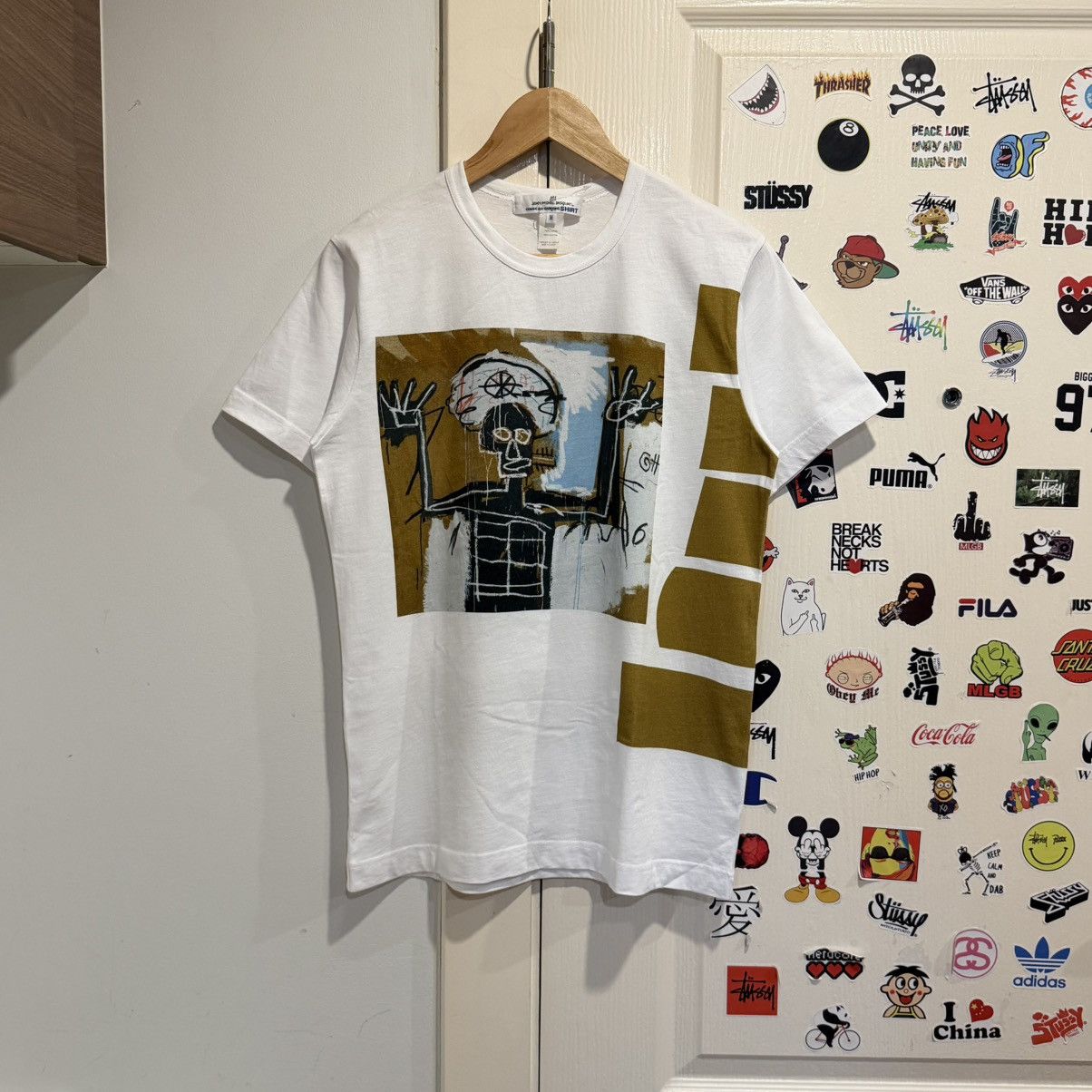 Comme des Garcons SHIRT 90s CDG Alphabet Graphic T-Shirt | Grailed