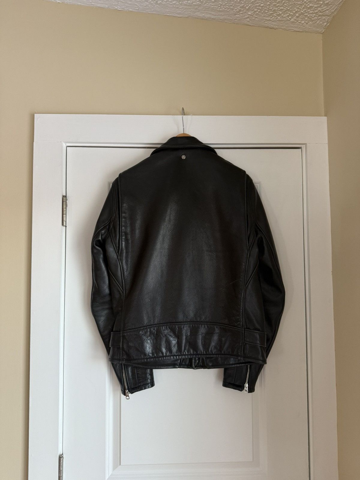 Schott Schott 519 Perfecto Waxy Leather Size US M / EU 48-50 / 2 - 2 Thumbnail