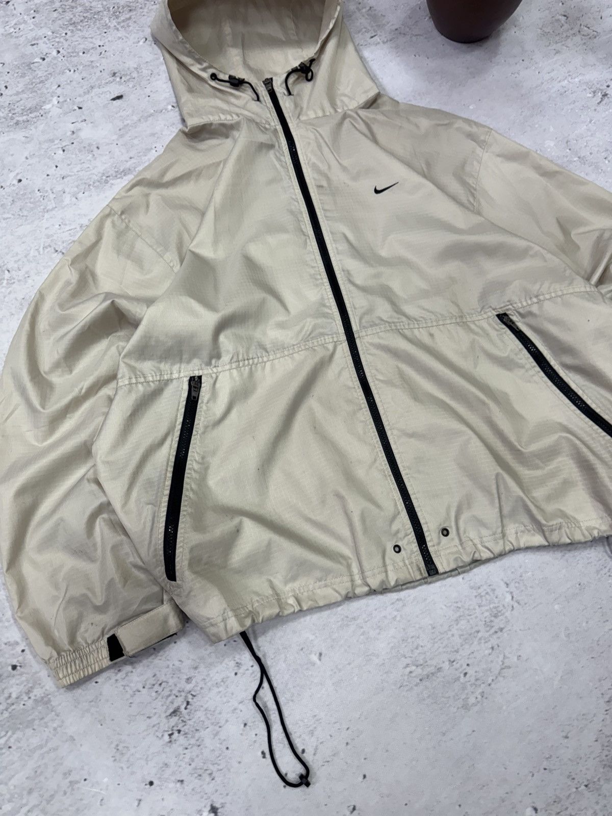 Nike × Vintage NIKE VINTAGE BASIC LOGO OVERSIZE BAGGY LIGHT JACKET Size US XL / EU 56 / 4 - 4 Thumbnail
