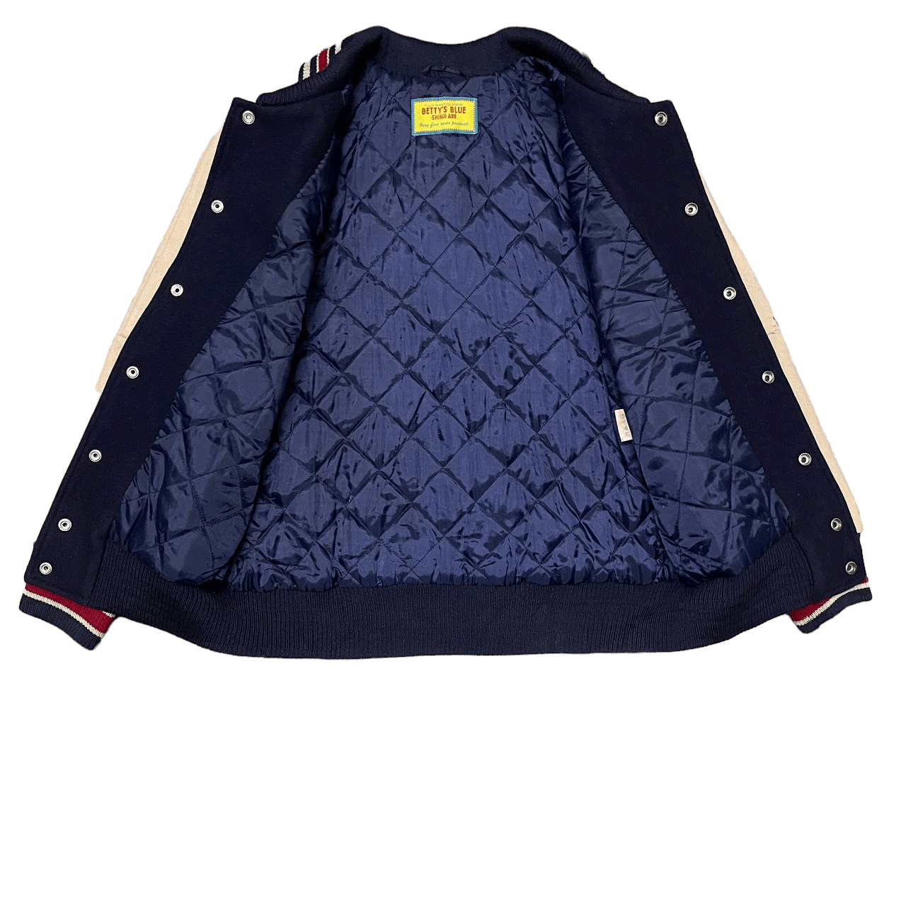 Japanese Brand Vintage Betty's Blue by Shinji Abe Varsity Jacket Size US S / EU 44-46 / 1 - 8 Thumbnail