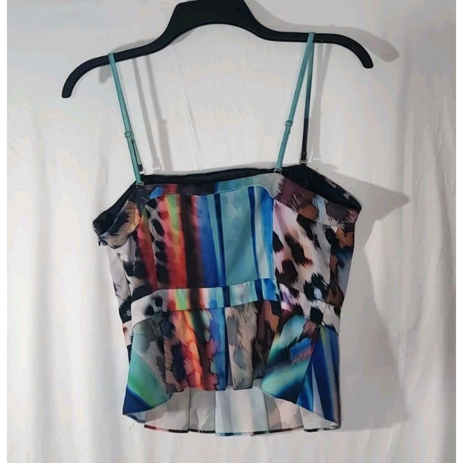 Bebe Vintage Bebe Y2K Peplum Removable Straps Corset Top S/M Size S / US 4 / IT 40 - 5 Thumbnail
