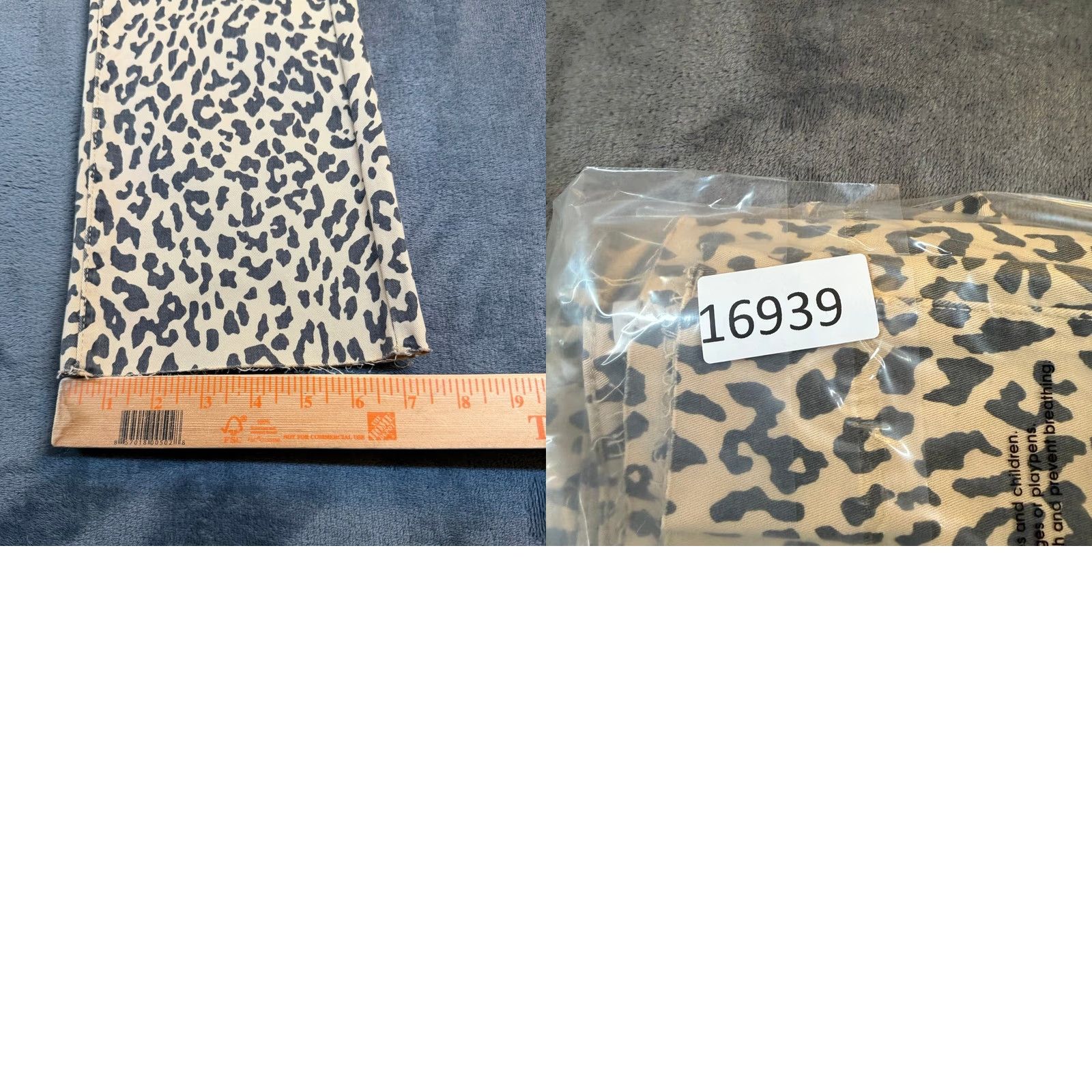 DKNY DKNY Jeans Leopard Print High Rise Flare Pants Tan Black Womens size 26 NWT Size 26" / US 2 / IT 38 - 9 Thumbnail