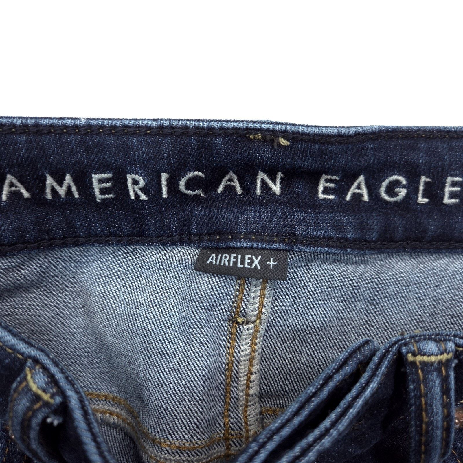 American Eagle Outfitters American Eagle AirFlex Jeans Mens 30x29 Blue Athletic Skinny Size US 30 / EU 46 - 3 Thumbnail
