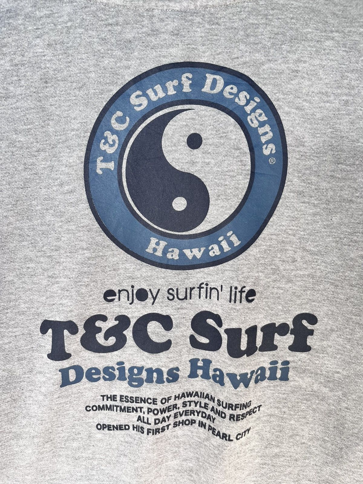 Vintage Vintage T&C Surf Design Sweatshirt Size US XL / EU 56 / 4 - 4 Thumbnail