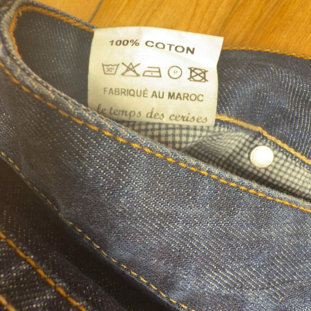 Japan Rags JAPAN RAGS No 17 -611 Slim Straight Leg Denim Size US 28 / EU 44 - 7 Thumbnail