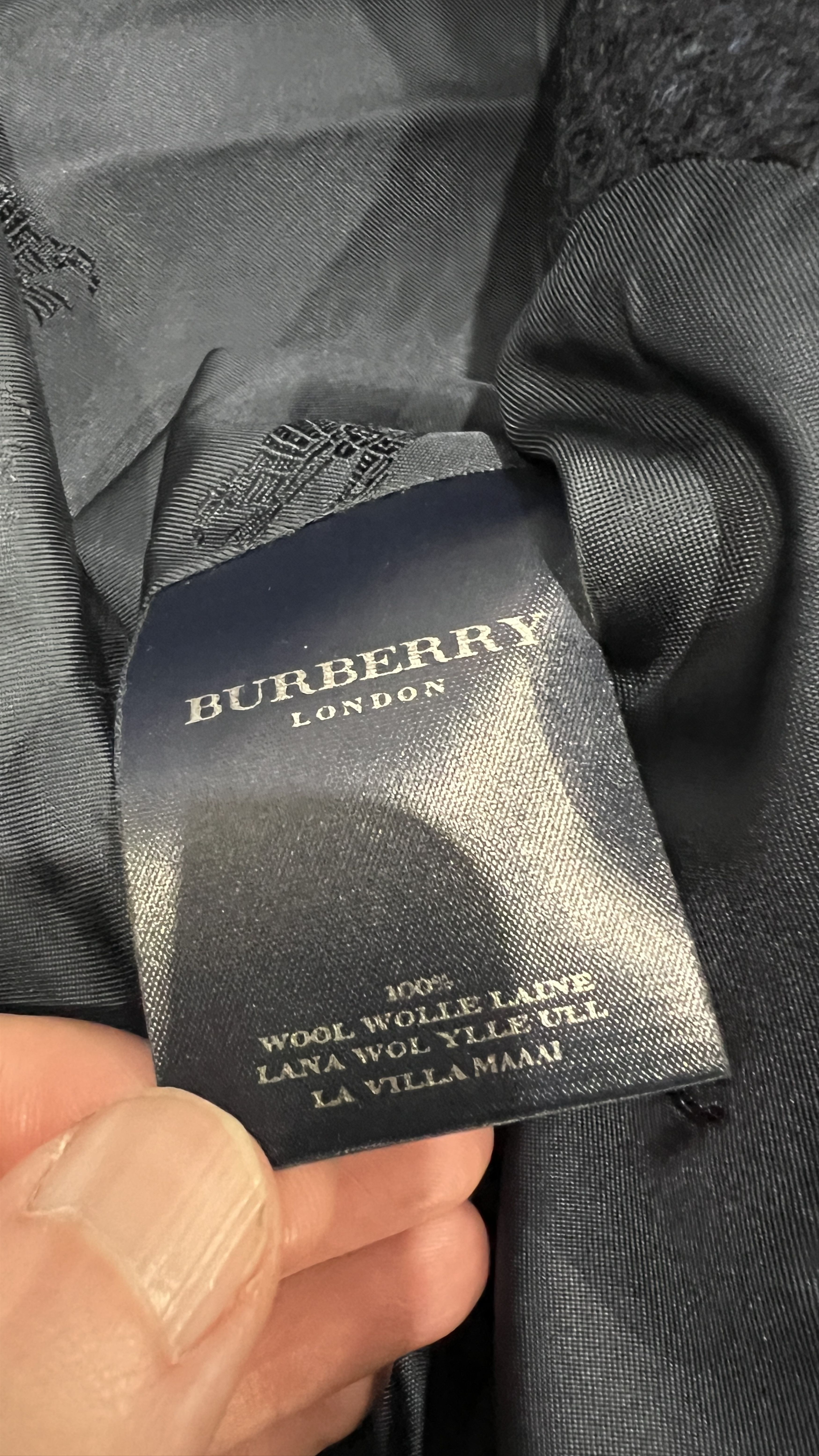 Burberry Burberry London Women’s 100% Wool Coat - RARE Size L / US 10 / IT 46 - 10 Thumbnail
