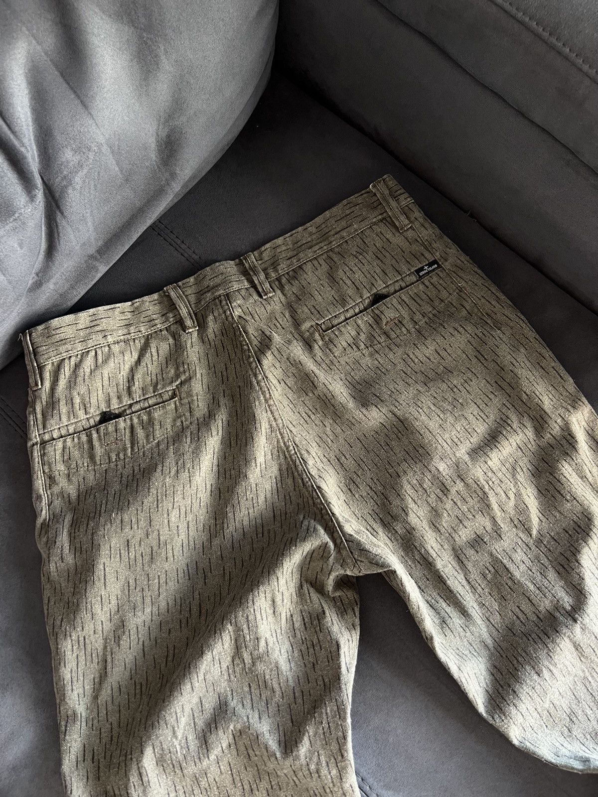 Stone Island × Vintage Stone island camo jeans pants Size US 32 / EU 48 - 3 Thumbnail