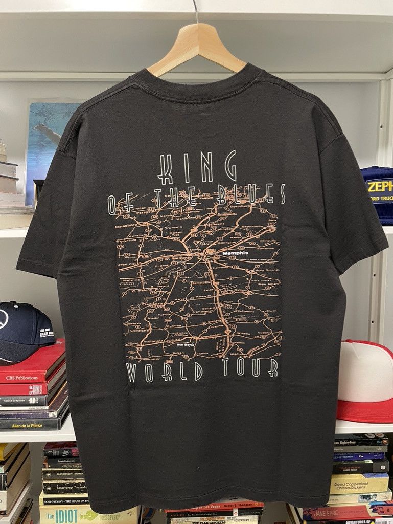 Vintage Vintage B.B. King Single Stitch T- Shirt- 1990s Size US L / EU 52-54 / 3 - 4 Thumbnail