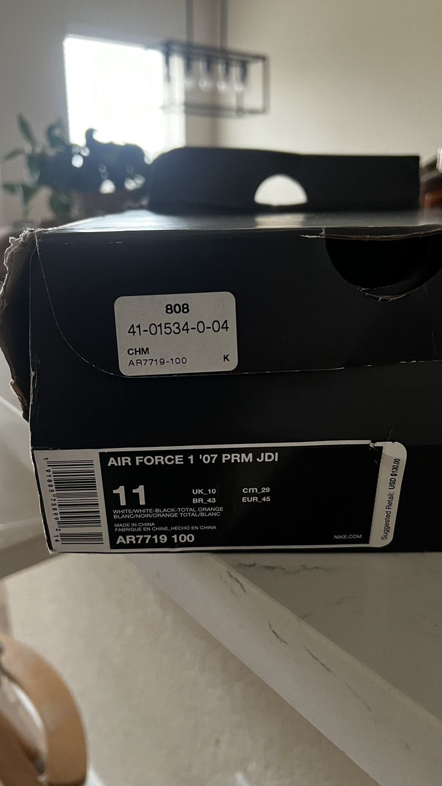 Nike Nike Air Force 1 ‘07 PRM JUST DO IT Size US 11 / EU 44 - 8 Thumbnail
