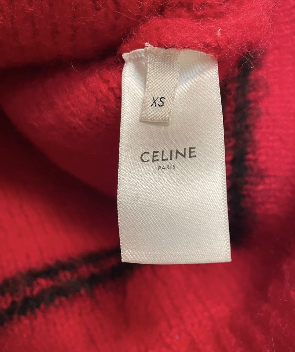 Celine Celine 21FW teen knight poem fair isle wool sweater sz XS Size US XS / EU 42 / 0 - 6 Thumbnail