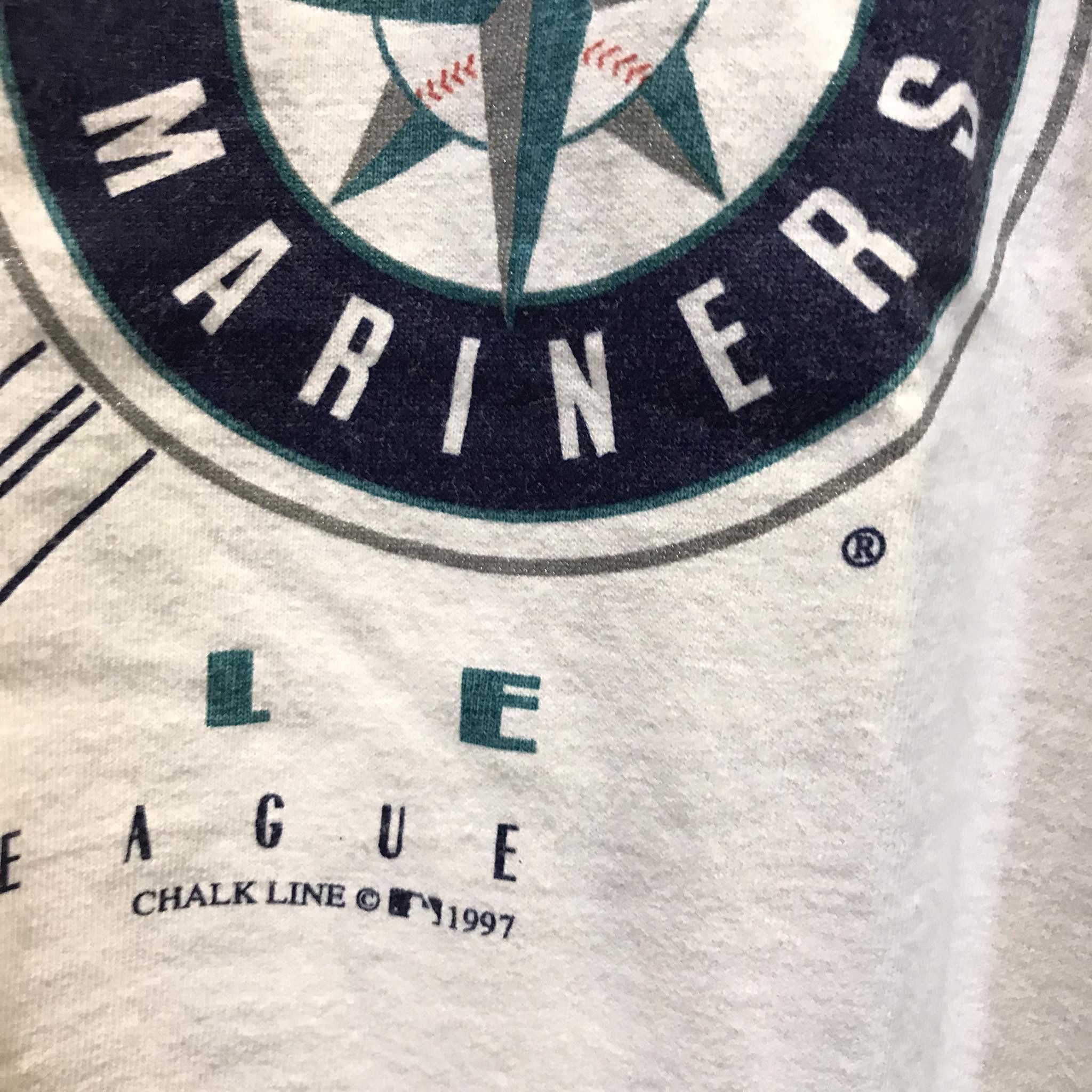MLB Seattle Mariners American League MLB Tee 1997s Size US L / EU 52-54 / 3 - 3 Thumbnail