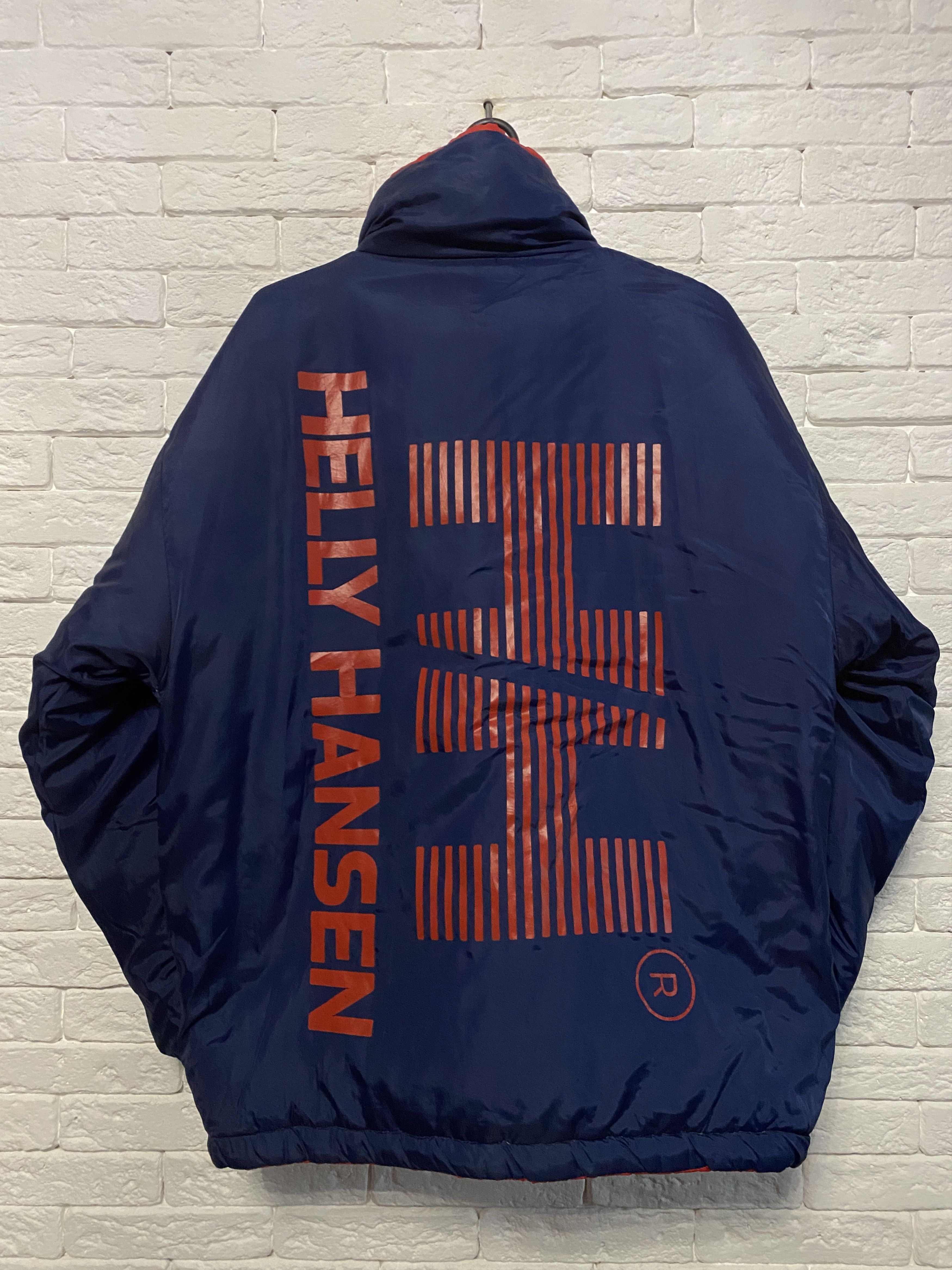 Helly Hansen Vintage 90`s Puffer Down Jacket Helly Hansen Reversible Size US S / EU 44-46 / 1 - 1 Thumbnail