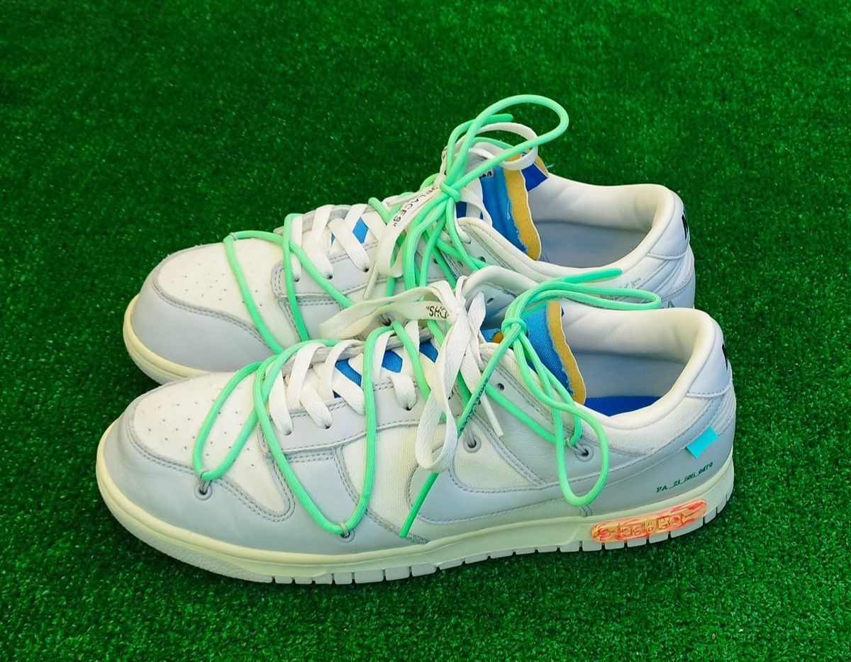 Nike × Off-White Sneakers Nike Dunk Low X Off-White Lot 26 #11,5 Size US 11.5 / EU 44-45 - 3 Thumbnail