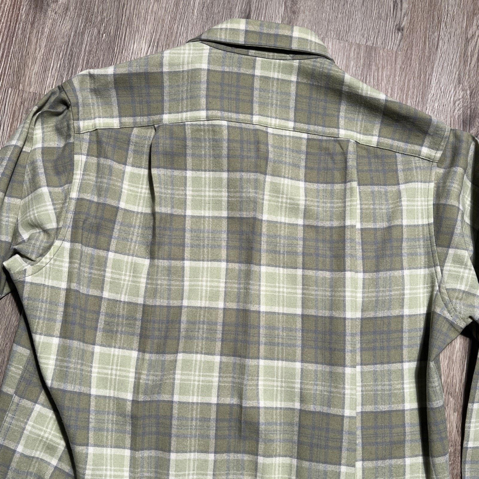 Pendleton 50s Pendleton Wool Plaid Flannel CPO Shirt Mens 15 1/4 VTG Size US L / EU 52-54 / 3 - 15 Thumbnail