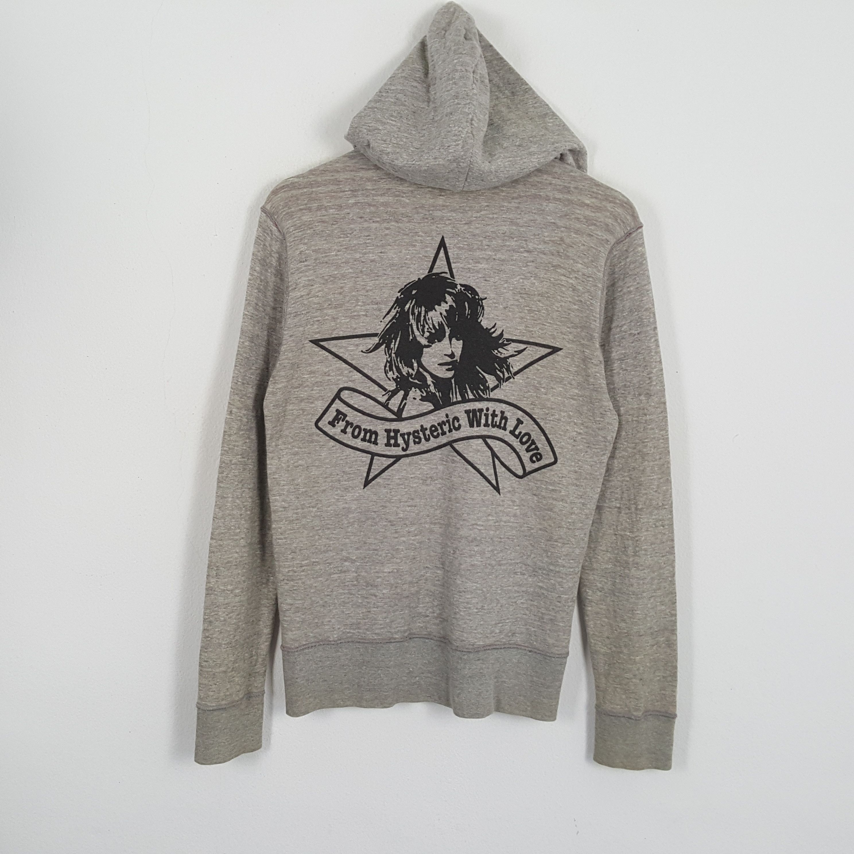 Hysteric Glamour × Japanese Brand × Vintage HYSTERIC GLAMOUR Fashion Style Reversible Zipper Hoodies Size US XS / EU 42 / 0 - 1 Thumbnail