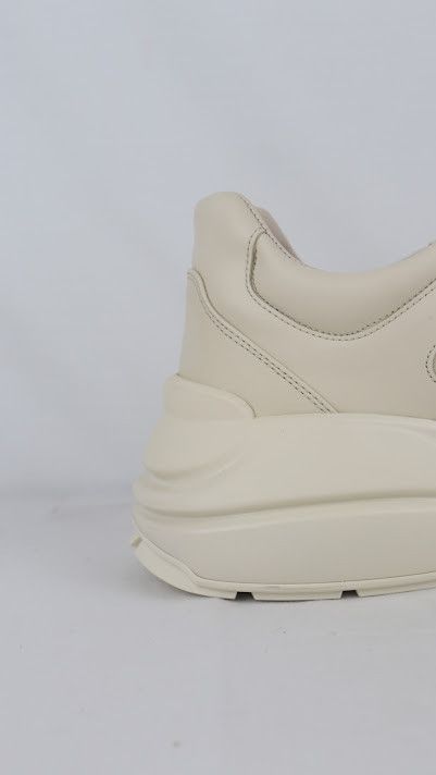 Gucci o1rshd1 Apollo Leather Sneaker R.S in Ivory Size US 12 / EU 45 - 7 Thumbnail