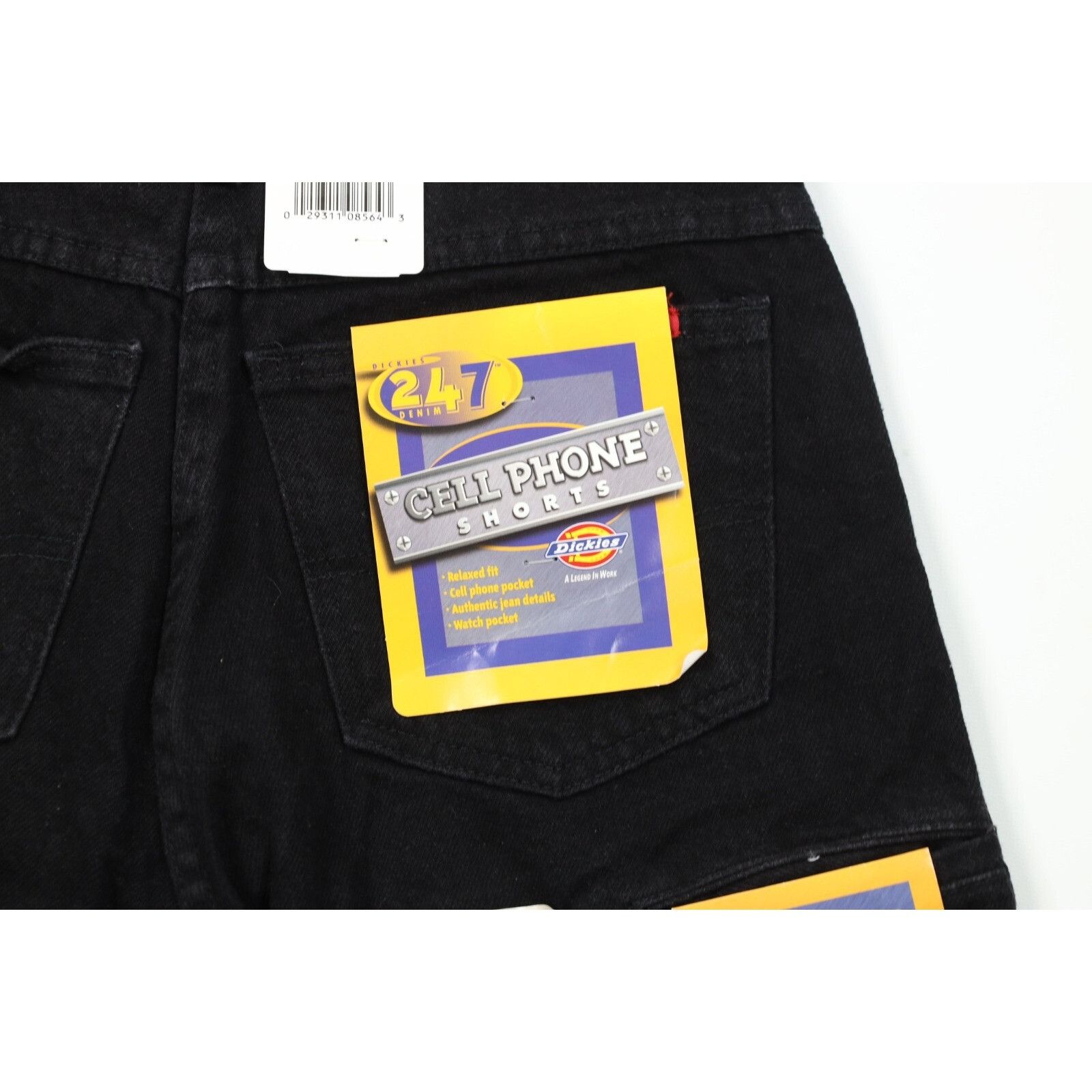 Dickies × Vintage Deadstock Vintage Y2K 2001 Dickies Relaxed Fit Denim Shorts Size US 30 / EU 46 - 13 Thumbnail