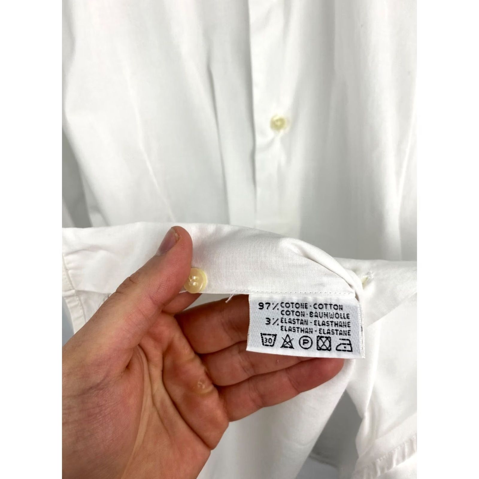 Romeo Gigli Romeo Gigli Milano Luxury Shirt T-Shirt XL White Retro Hype Y2K Mens Size US XL / EU 56 / 4 - 6 Thumbnail