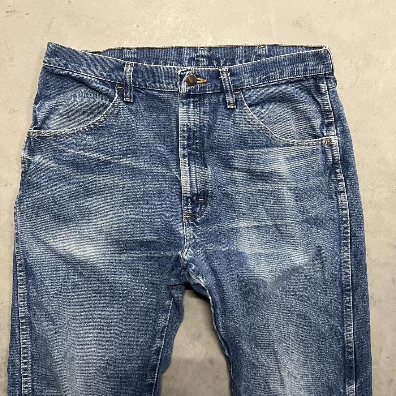 Other Vintage Y2K/2000s Casual Fit Medium Wash Denim Jeans! Size US 34 / EU 50 - 2 Thumbnail