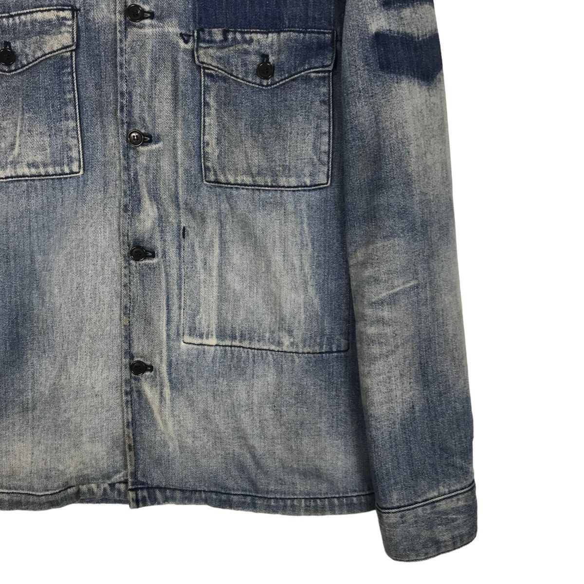 N.Hoolywood 🔥 N.HOLLYWOOD DYED DENIM JACKET MADE IN JAPAN Size US S / EU 44-46 / 1 - 5 Thumbnail