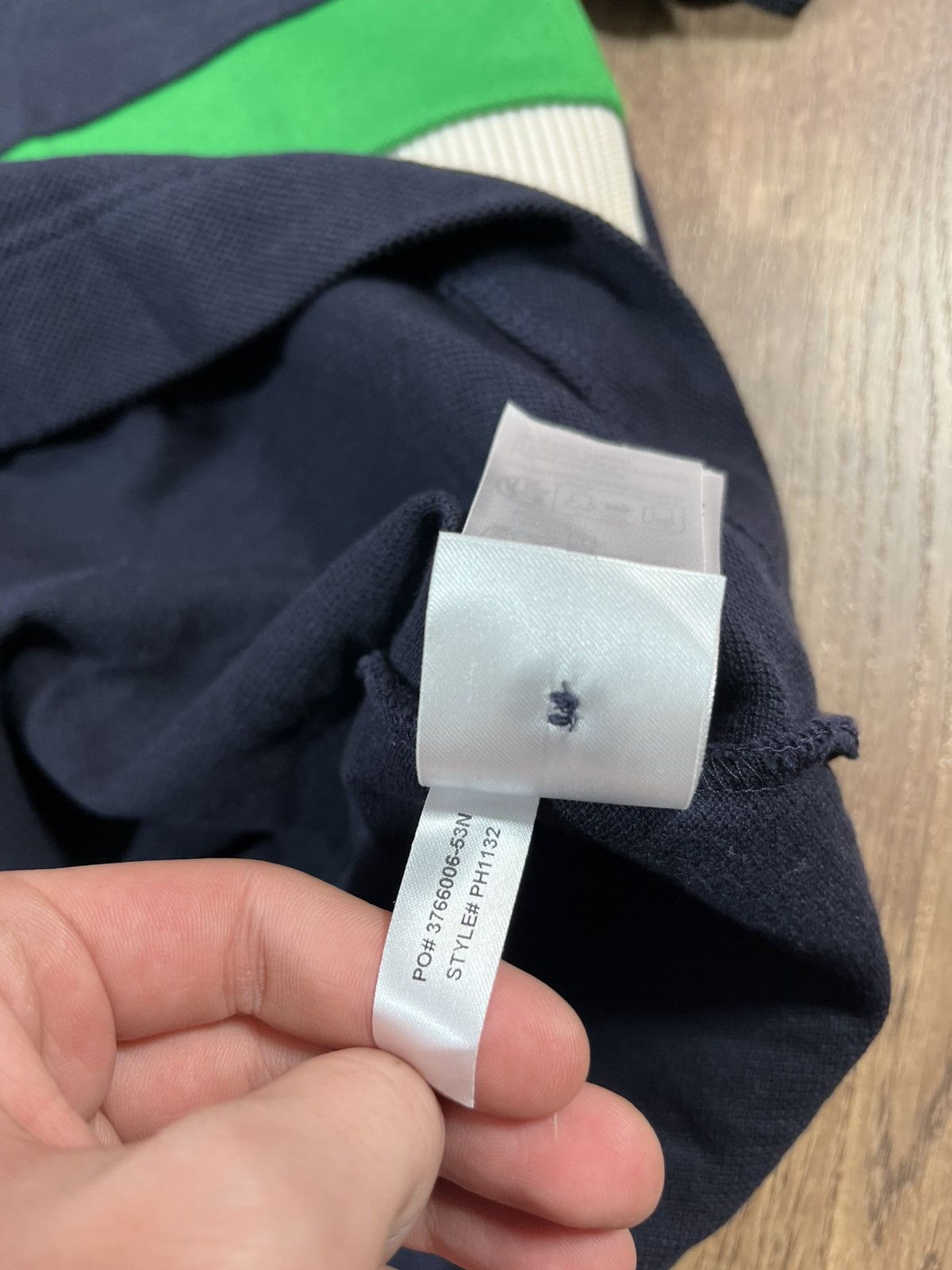 Lacoste Lacoste Made In France Contrast Stripe Polo Size US L / EU 52-54 / 3 - 9 Thumbnail