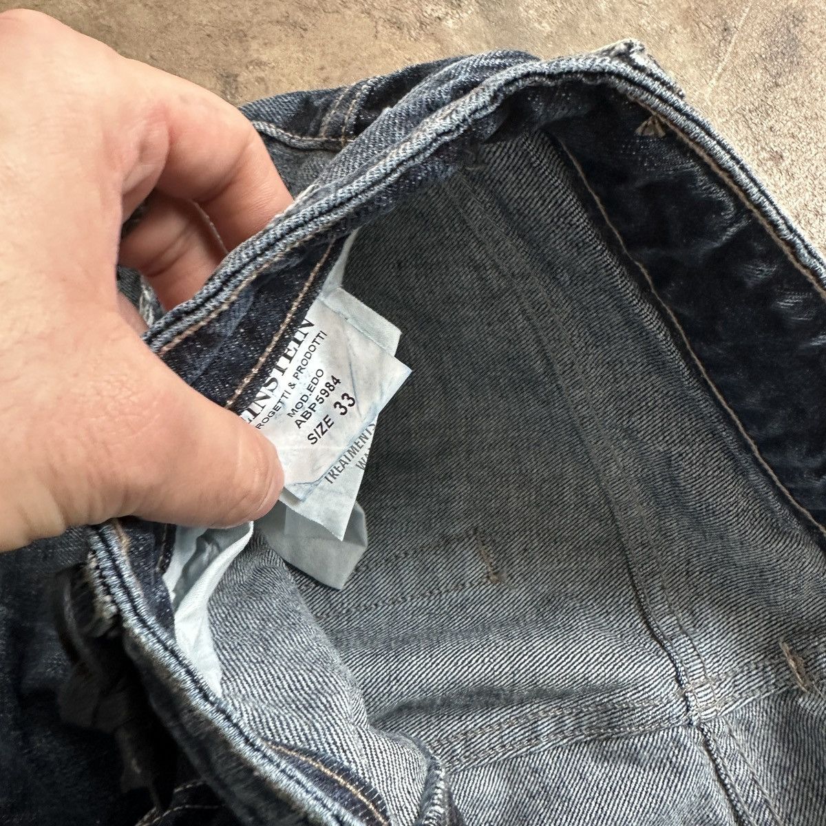Absolut Joy Absolut Joy Distressed Denim Japanese Style Size US 33 - 9 Thumbnail