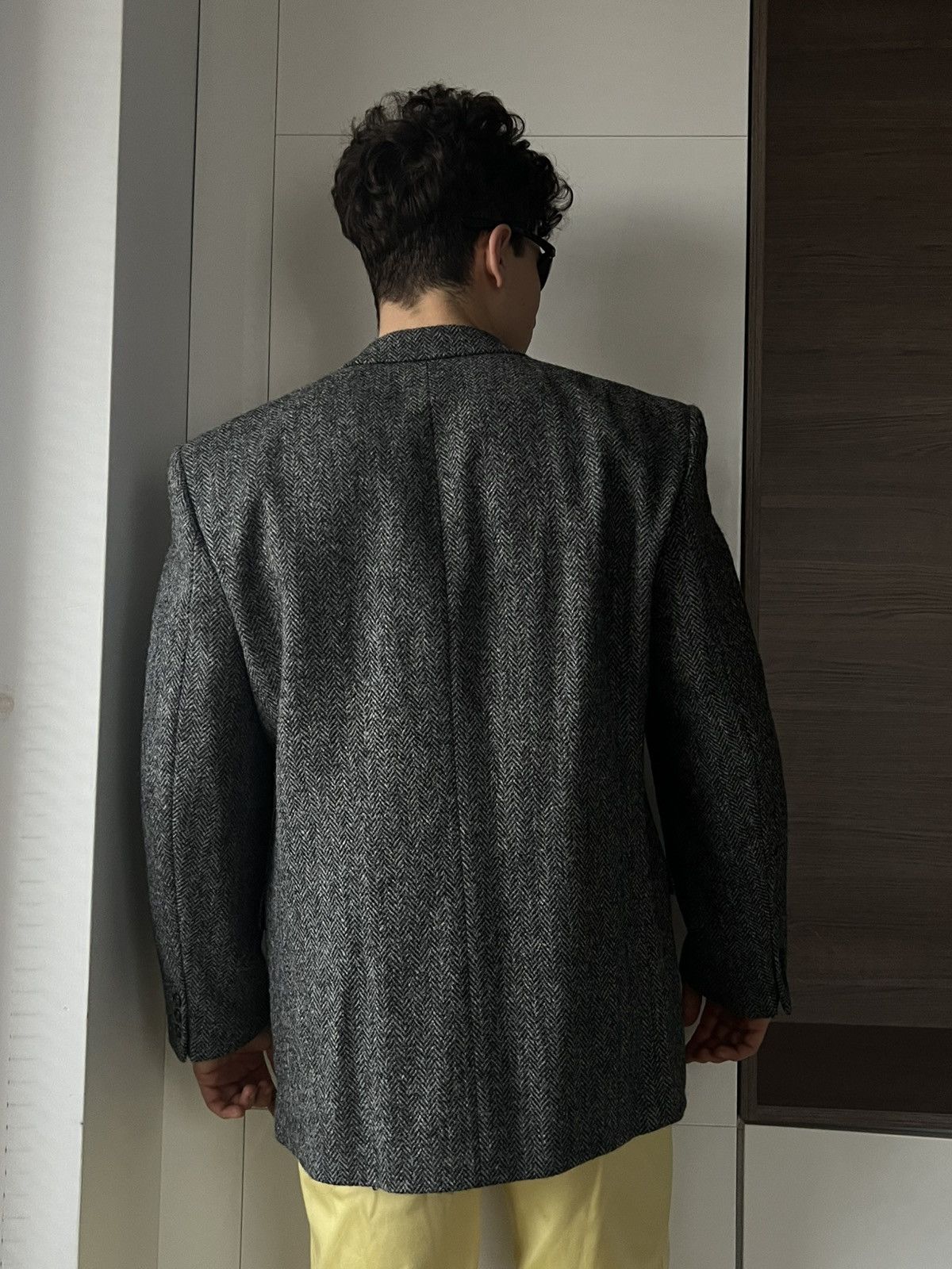 Harris Tweed × Vintage ‼️Vintage Harris Tweed 100% Wool/Viscose Luxury Blazer‼️ Size 44R - 10 Thumbnail