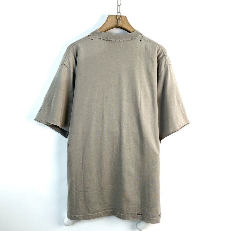 Balenciaga Balenciaga Mosaic fuzzy logo letter loose hole round neck Size US XXS / EU 40 - 2 Thumbnail