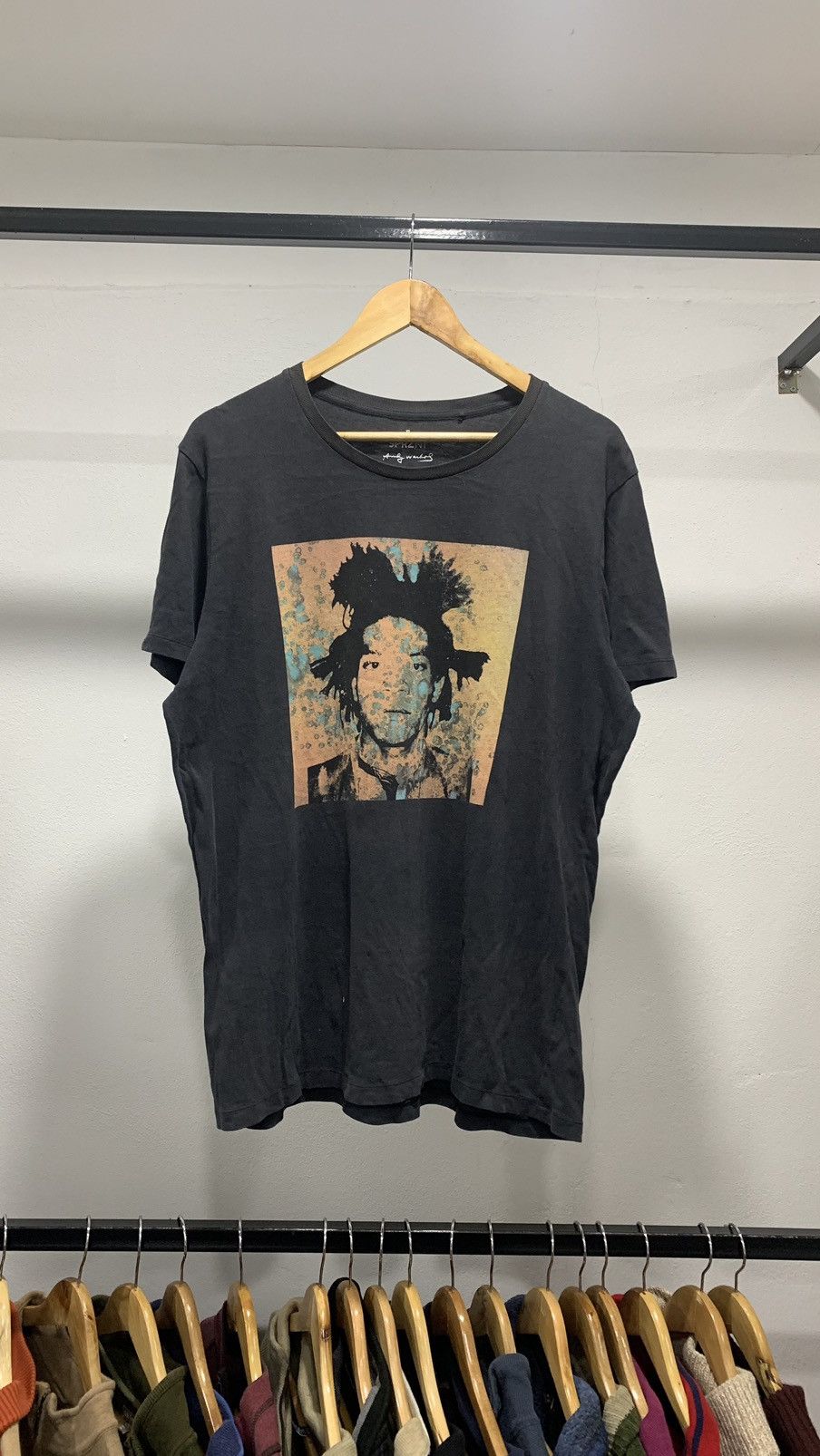 Andy Warhol × Designer × Vintage 💥FINAL DROP💥 Faded Andy Wahol Potrait Designer Size US L / EU 52-54 / 3 - 1 Thumbnail