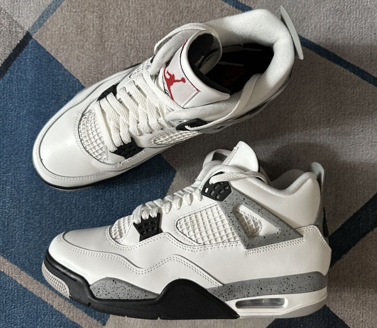 Jordan Brand Jordan 4 white cement size 11.5 Size US 11.5 / EU 44-45 - 7 Thumbnail