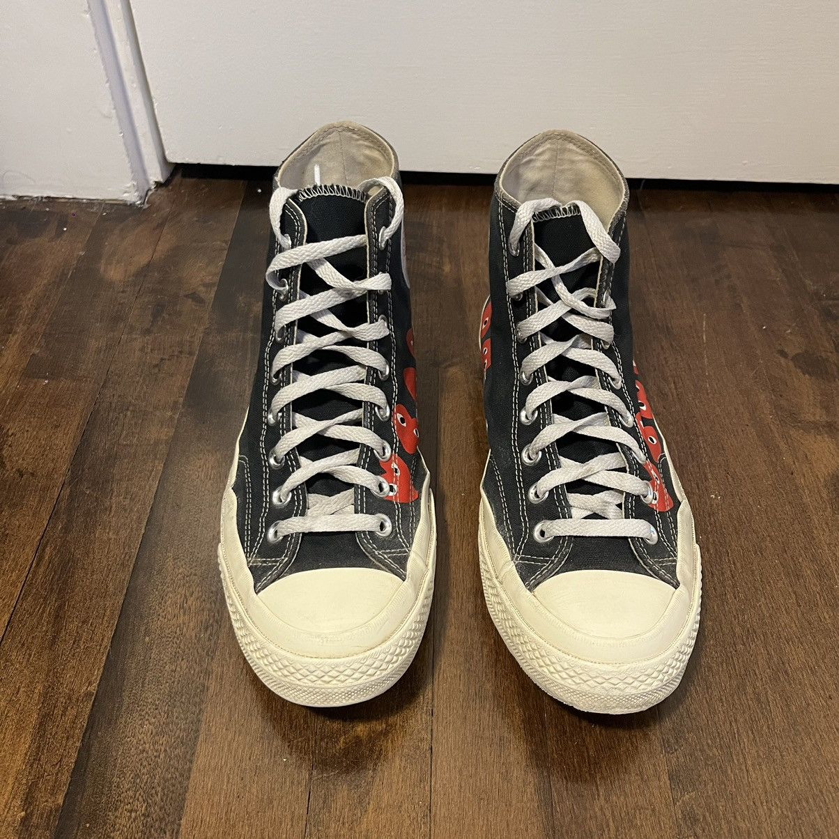 Comme des Garcons PLAY × Converse Commes des Garçons Play SAMPLE Converse Chuck Taylors Size US 9 / EU 42 - 3 Thumbnail